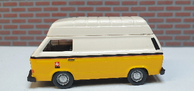 Schuco VW T3 Kasten Hochdach PTT CH - Art.Nr. 45 273 1300 2